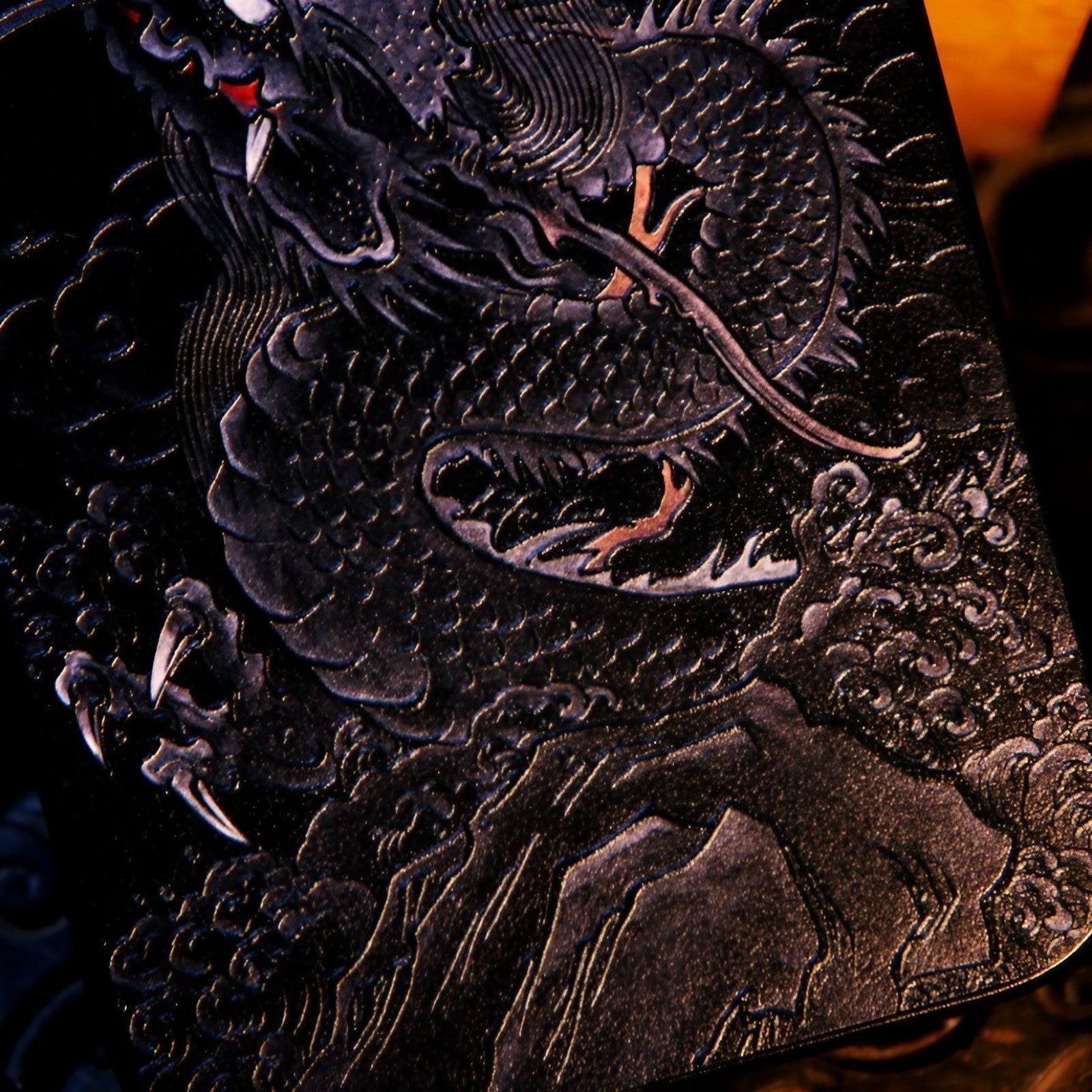 6.7″ iPhone 16 Pro Max Dark Dragon Art Cover - Textured TPU
