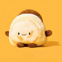 7″ Plush AirPods Case - Off-White, Cute & Funny Chinese Pork Burger Theme