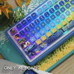 Art Master Theme MSA Profile 122-Key Shine Through Keycap Set