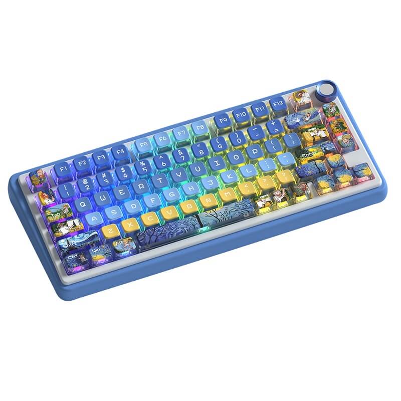 Art Master Theme MSA Profile 122-Key Shine Through Keycap Set