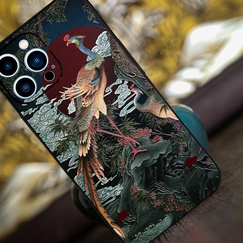 Art iPhone 16 Pro Max Cover - Bright Future Design - TPU