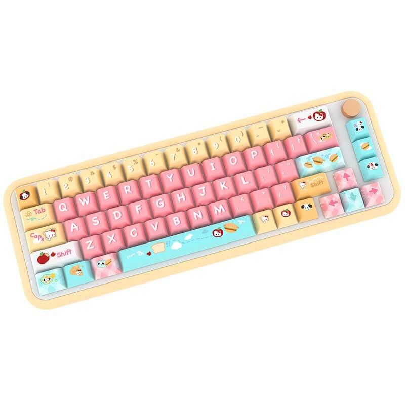 Bread Puppy Theme 138-Key MDA Profile Keycap Set