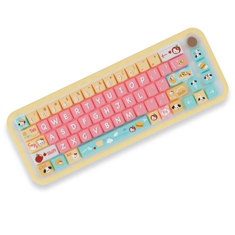 Bread Puppy Theme 138-Key MDA Profile Keycap Set