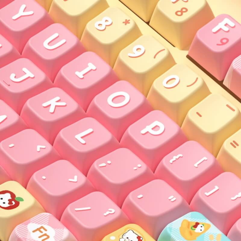 Bread Puppy Theme 138-Key MDA Profile Keycap Set