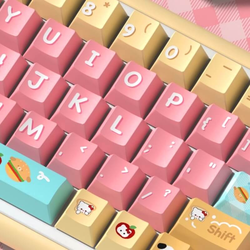 Bread Puppy Theme 138-Key MDA Profile Keycap Set