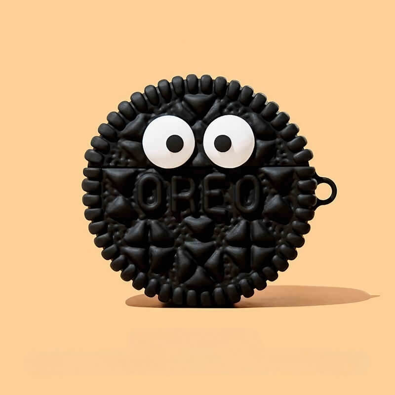 Cookie Themed Cute Funny Silicone AirPods Case - Green