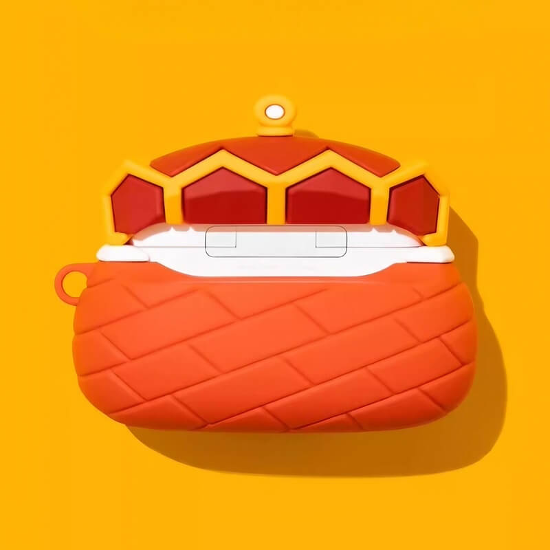 Cute & Funny Yellow Silicone AirPods Case - Monkey King Theme