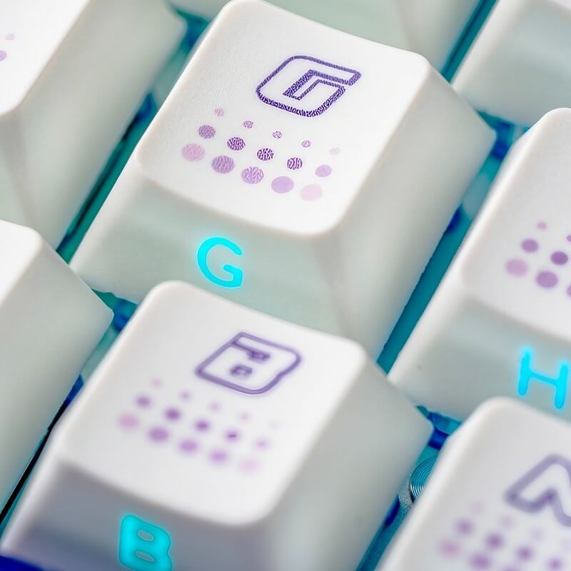 Game Themed 134-key Keycap Set