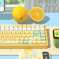 MDA Profile 138-Key Keycap Set - Cheese Cake Design