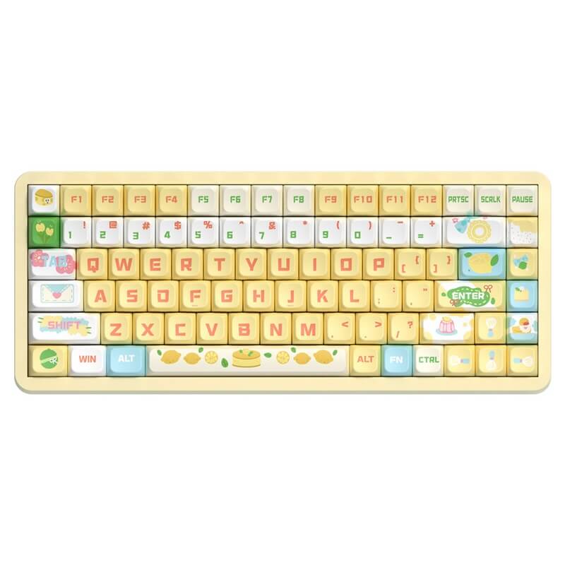 MDA Profile 138-Key Keycap Set - Cheese Cake Design
