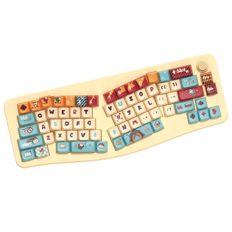 MDA Profile 138-Key Keycap Set - Pussycat Circus Theme