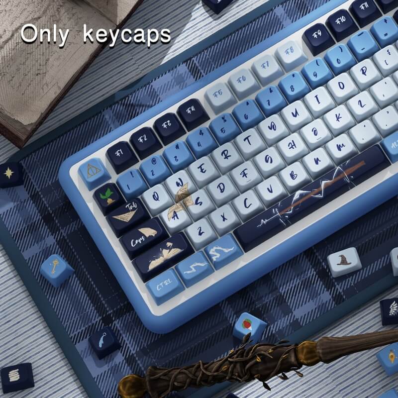 MDA Profile 138-Key Keycap Set - Ravenclaw Inspired