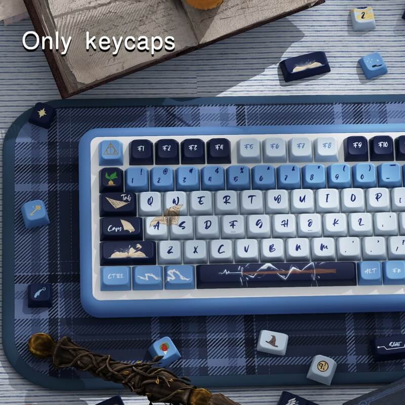 MDA Profile 138-Key Keycap Set - Ravenclaw Inspired