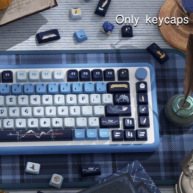 MDA Profile 138-Key Keycap Set - Ravenclaw Inspired