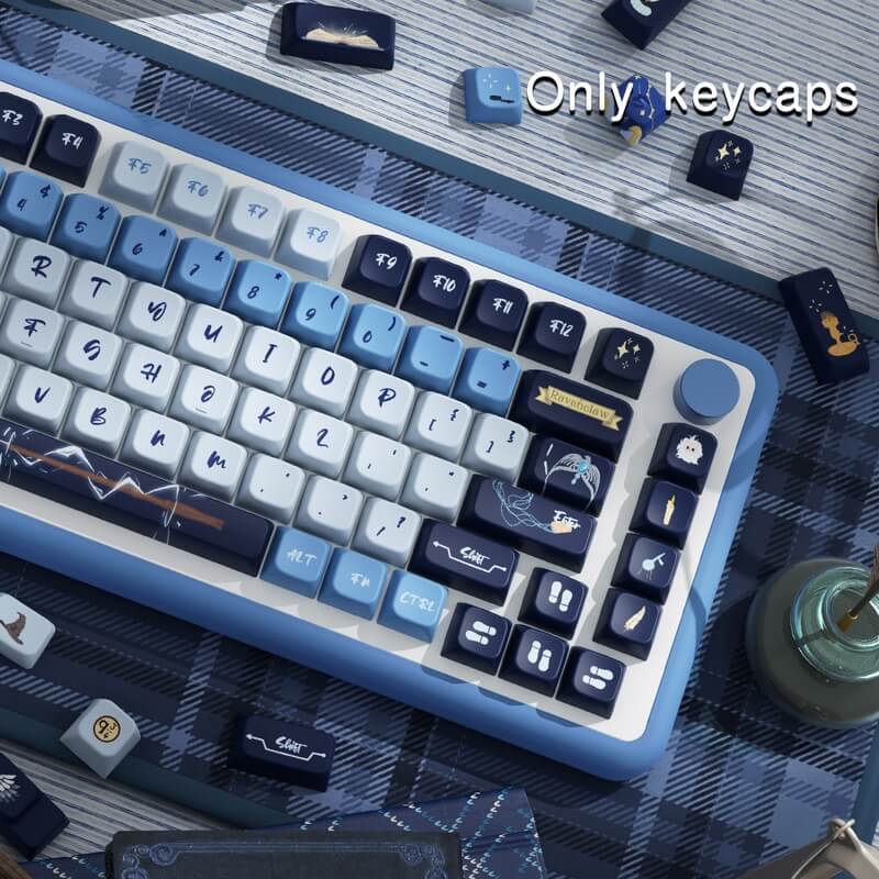 MDA Profile 138-Key Keycap Set - Ravenclaw Inspired