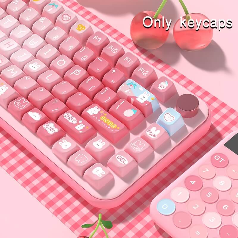MDA Profile 138-Key Keycap Set - Summer Rabbit Theme