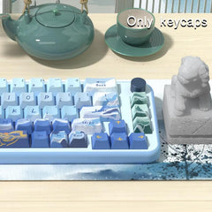 Scenic Lakes Mountain 138-Key Keycap Set - Cherry Profile