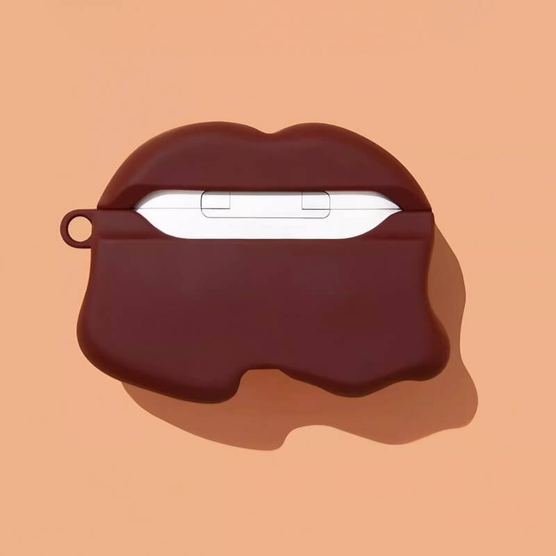 Silicone AirPods Case 3″ - Khaki Color - Men - Cute and Funny