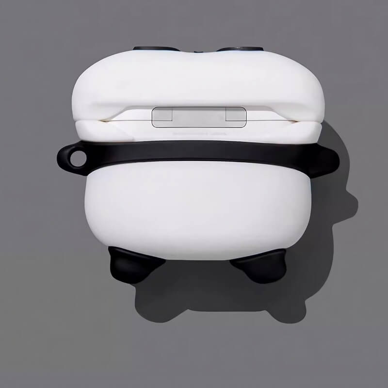 White Panda Silicone AirPods Case 3″ - Cute and Funny