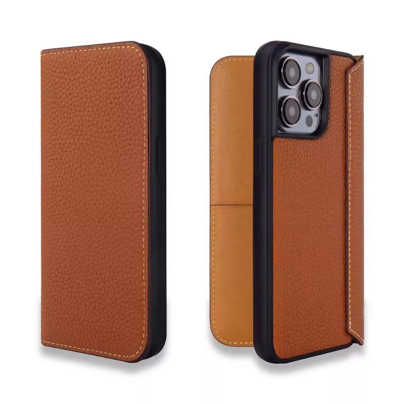 iPhone 16 Pro Max 15 14 13 Leather Wallet Flip Case