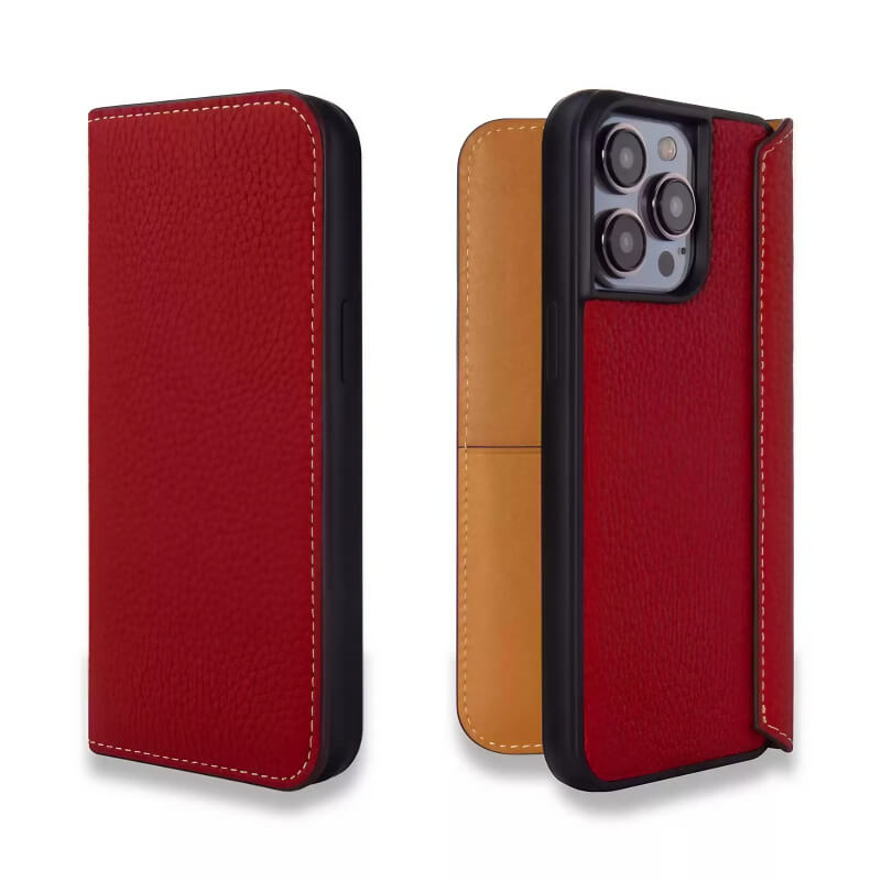 iPhone 16 Pro Max 15 14 13 Leather Wallet Flip Case