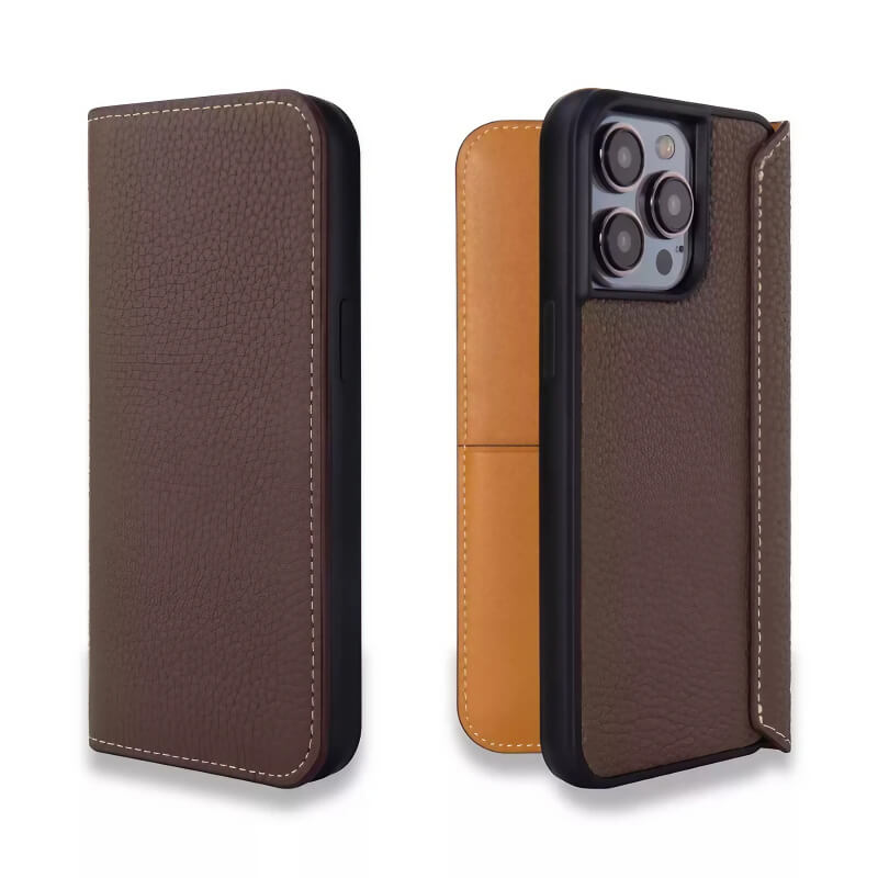 iPhone 16 Pro Max 15 14 13 Leather Wallet Flip Case