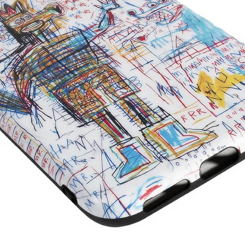 iPhone 16 Pro Max Case - 12″ TPU Graffiti Art Design