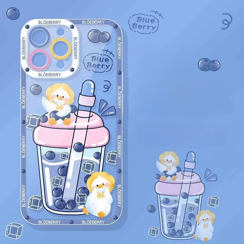 iPhone 16 Pro Max Case - 5″ Silicone Face-Palm Duck Design