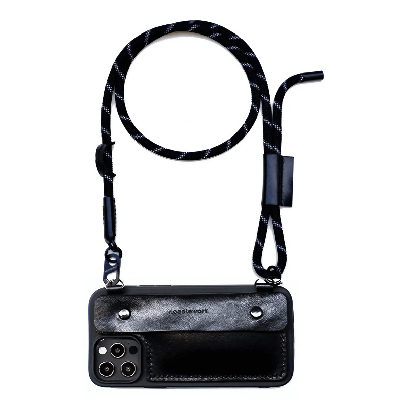 Leather Phone Colorful Cases iPhone 15 14 13 12 With Crossbody Strap Card Holder